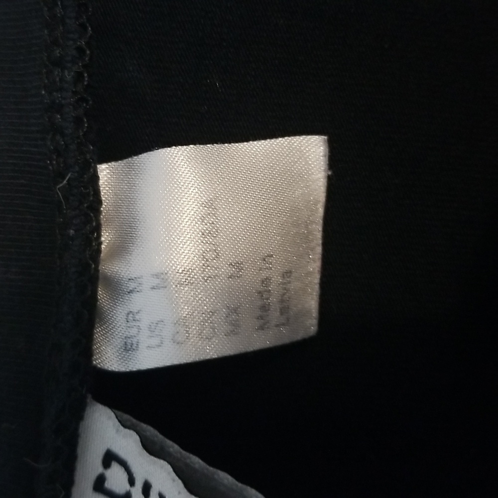 H&M Divided Black Basic Top, Long Sleeve, Size M - Picture 3 of 4